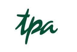 meinkarrierestart.at Grüne kursive Kleinbuchstaben „tpa“ auf weißem Hintergrund.