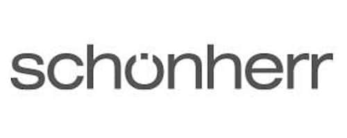 meinkarrierestart.at Das Bild zeigt das Wort "Schönherr" in schwarzen Kleinbuchstaben mit einem stilisierten "o" auf weißem Hintergrund.